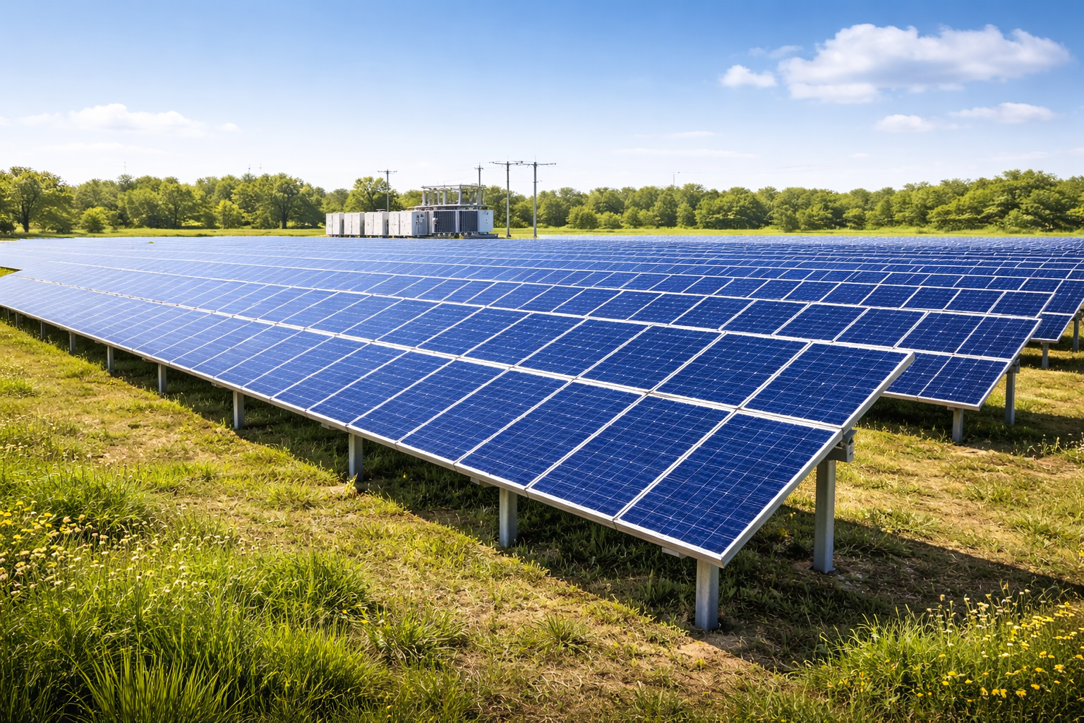 Ground-Mounted Solar Installations - solar product image