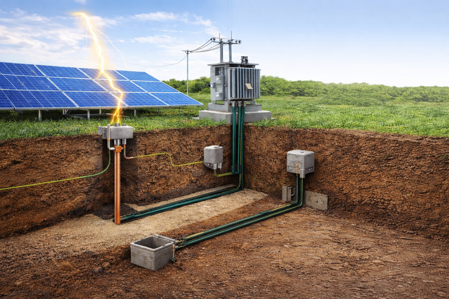 Earthing Solutions - solar product image